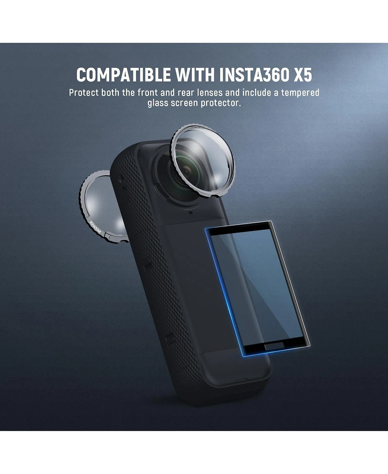 Neewer LPC03 Camera and Photo Accessory for Insta360 X5 Action Camera