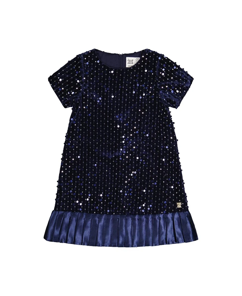 Deux par Deux Toddler Girl's (2T-5T) Short Sleeve A-Line Dress