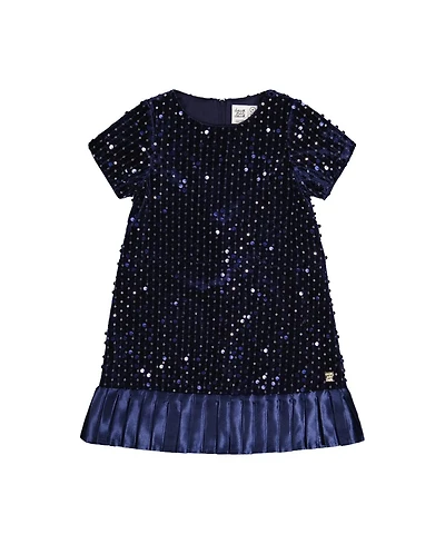Deux par Deux Toddler Girl's (2T-5T) Short Sleeve A-Line Dress