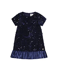 Deux par Deux Toddler Girl's (2T-5T) Short Sleeve A-Line Dress