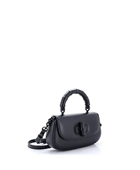 Pre-Owned Gucci Medium Bamboo Diva Top Handle Bag Leather