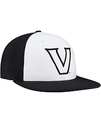 Uscape Apparel Men's and Women's White Vanderbilt Commodores Logo Flex Hat