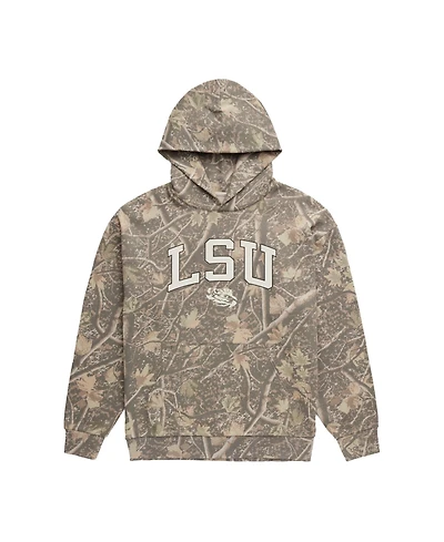 Uscape Apparel Men's Camo Lsu Tigers Back Bay Fleece Hoodie