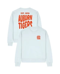 Uscape Apparel Women's White Auburn Tigers Cloud Sweatshirt