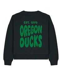 Uscape Apparel Women's Black Oregon Ducks Cloud Sweatshirt