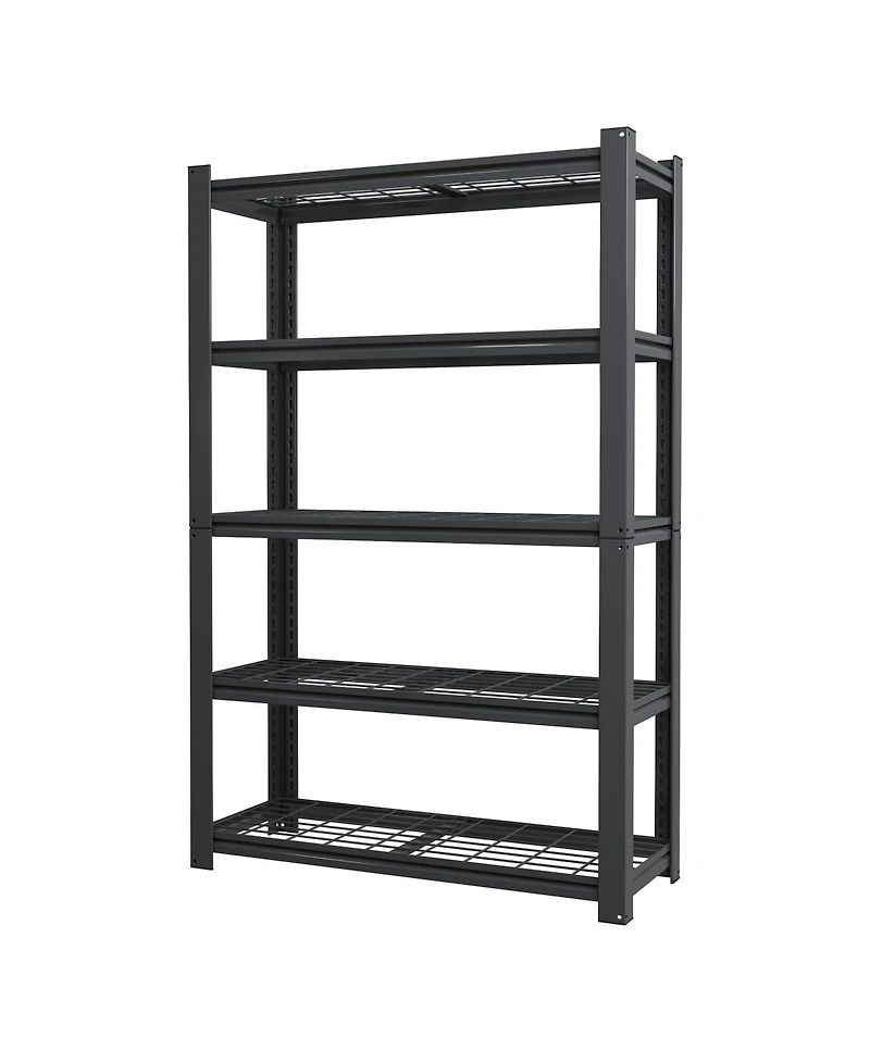 Viyet 72"H 5-Tier Metal Mesh Storage Rack