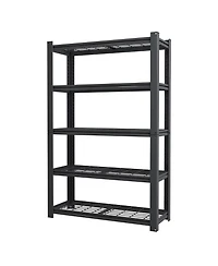 Viyet 72"H 5-Tier Metal Mesh Storage Rack