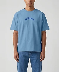 Uscape Apparel Men's Light Blue Kentucky Wildcats Upside Down Embroidered Vintage Heavyweight T-Shirt