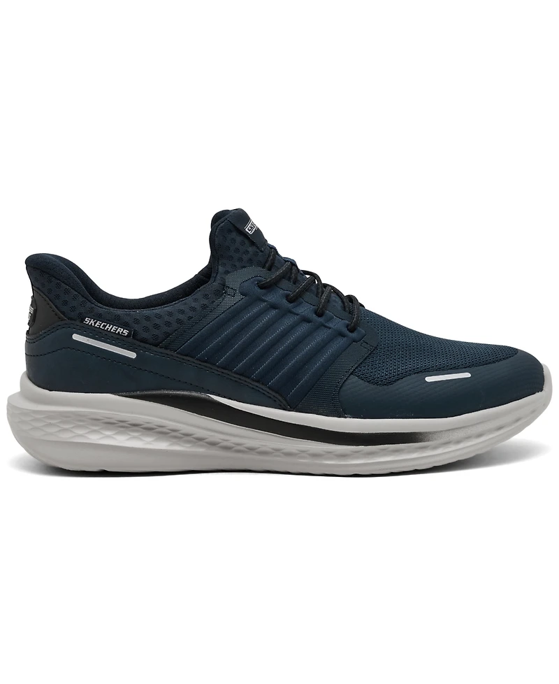 Skechers Men's Slip-ins Relaxed Fit: Slade - Luther Slip-On Memory Foam Lifestyle Sneakers from Finish Line
