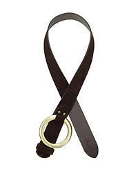 Patricia Nash Bergen Exotics Burnished Suede Belt