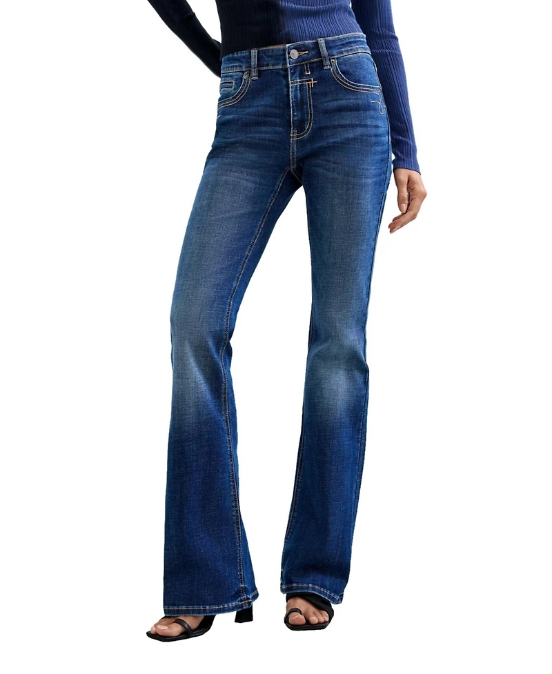 Desigual Women's Flare Jeans