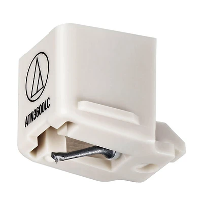 Turntable Cartridge Replacement Conical Stylus - White