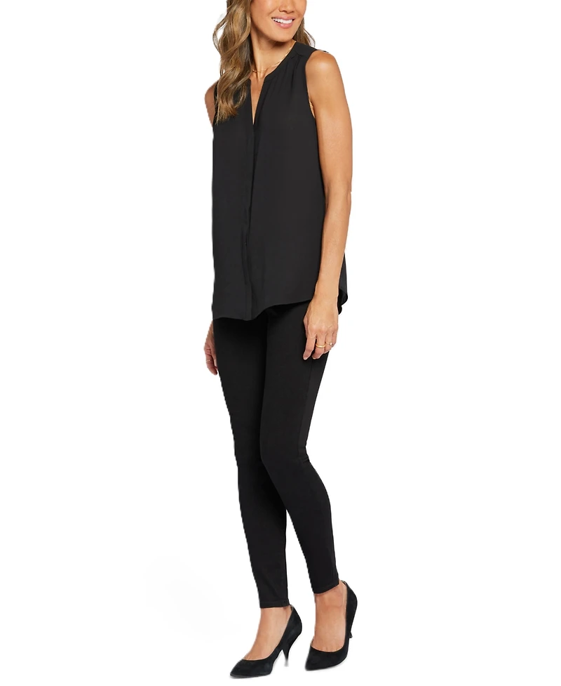 Nydj's Slvlss Pintuck Blouse Top