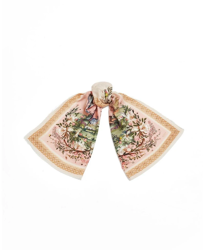Fable England Women's Woodland Scene Long Scarf