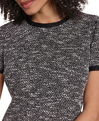 Karl Lagerfeld Paris Women's Tweed Shift Dress