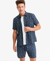 Sun + Stone Men's Short-Sleeve Victor Ditsy Floral Shirt, Macy's Exclusive