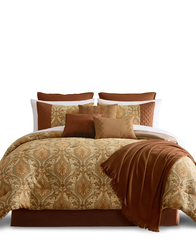 Corigen Damask 14-Piece Comforter Set