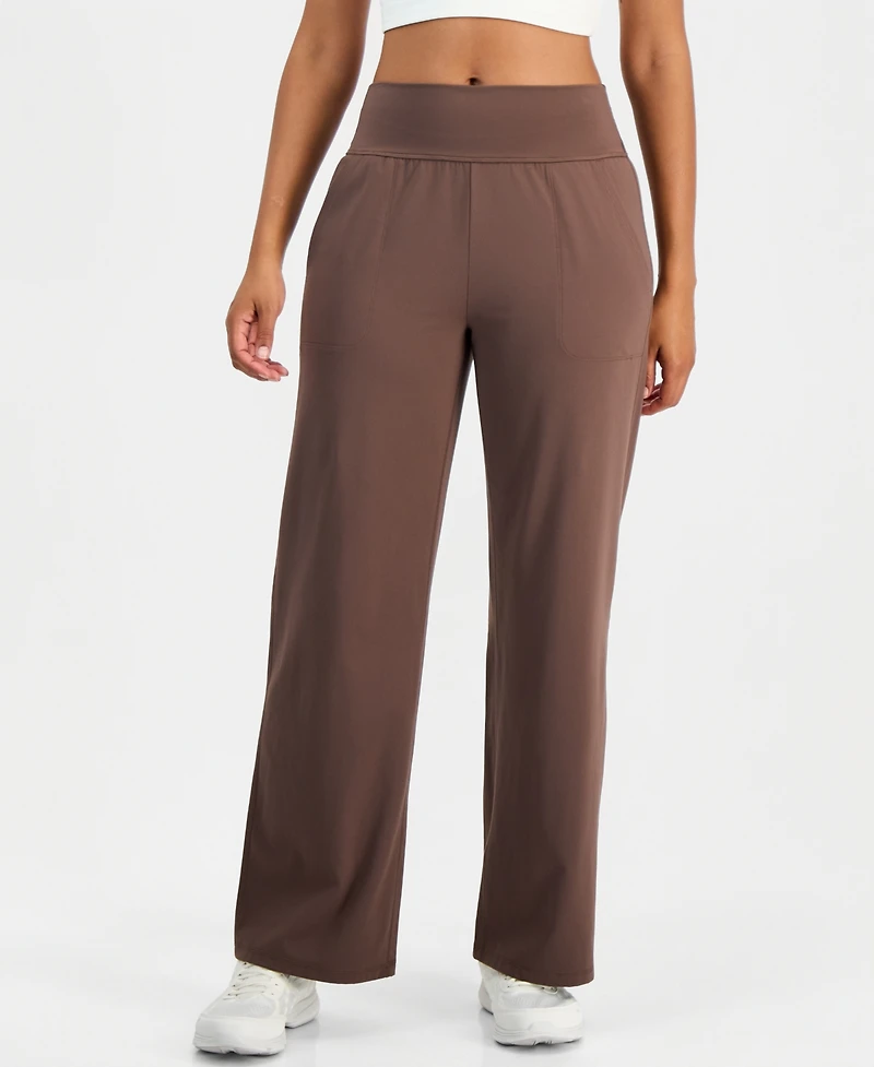 Id Ideology Women's Studio Wide Leg Pants, Macy's Exclusive