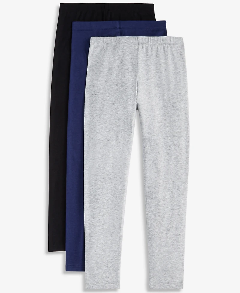 Epic Threads Girls' (Xs-xl) Solid Leggings, 3 Pack, Macy's Exclusive