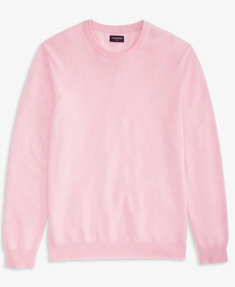 Club Room Men's Crewneck 100% Cashmere Sweater