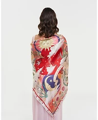 Fable England Women's Freya Narrative Square Scarf