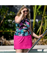 Free Country Plus Size Beach and Beyond Skort