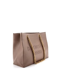 Pre-Owned Balenciaga Medium Duty Free Chain Tote Leather