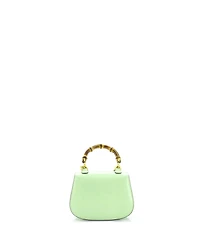 Pre-Owned Gucci Mini Bamboo 1947 Top Handle Bag Leather