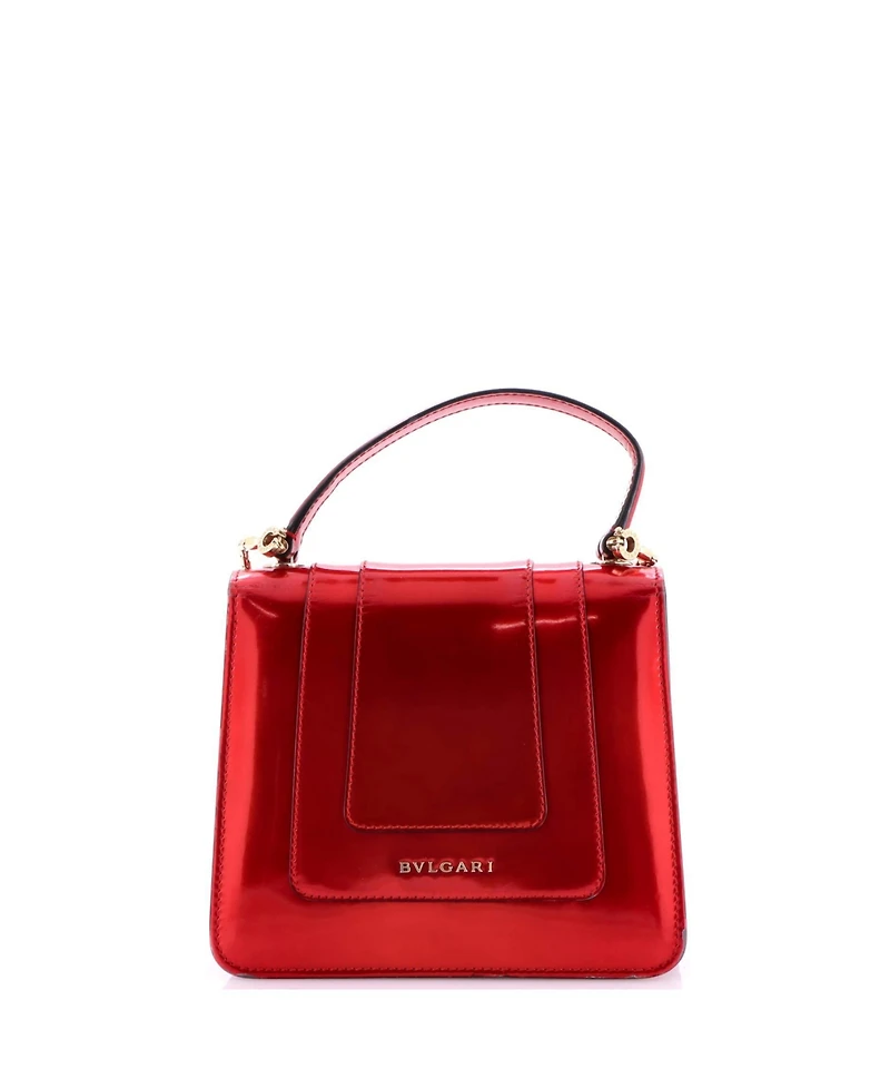 Pre-Owned Bvlgari Small Serpenti Top Handle Bag Patent