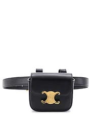 Pre-Owned Celine Mini Claude Belt Bag Shiny Calfskin