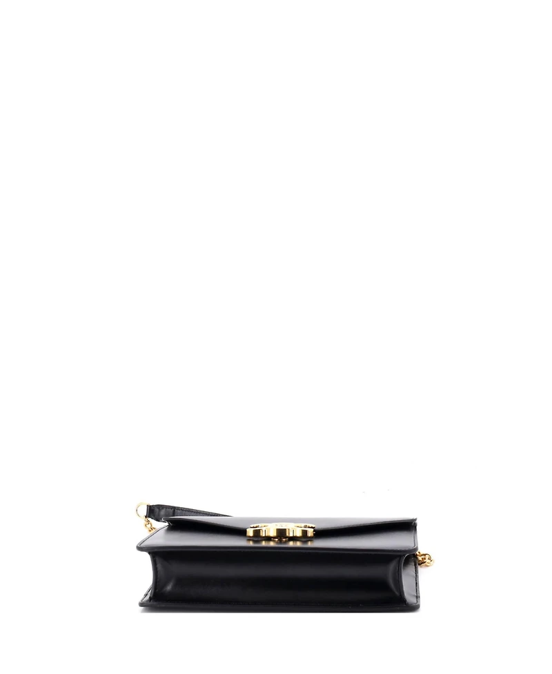 Pre-Owned Celine Margo Triomphe Wallet on Chain Leather