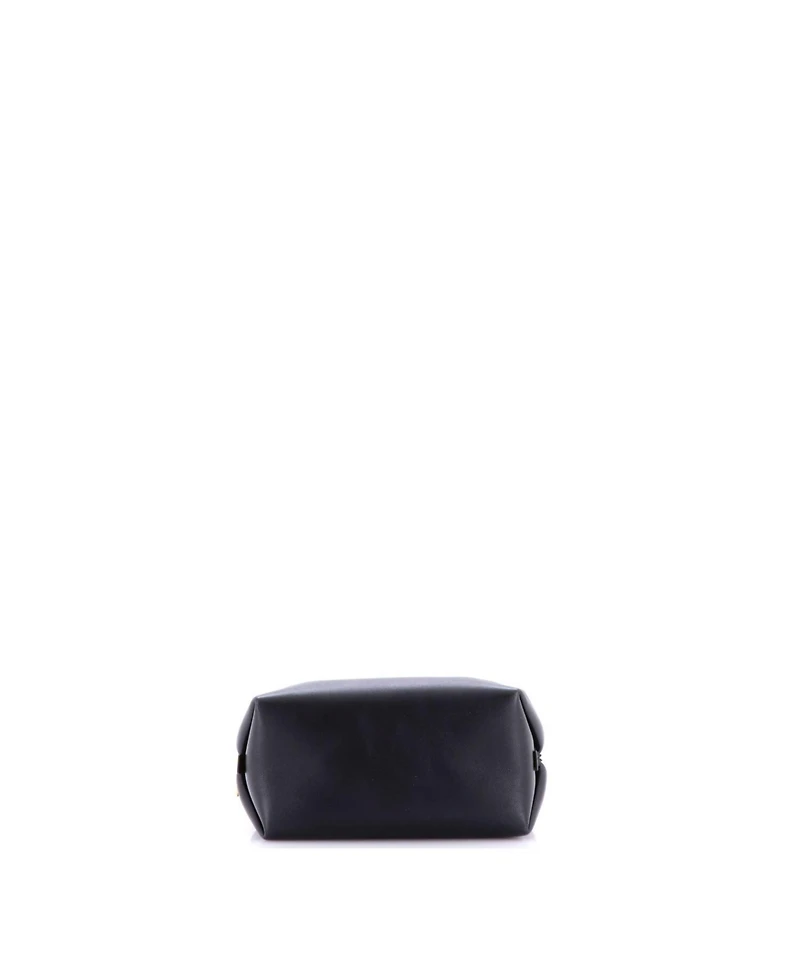 Pre-Owned Salvatore Ferragamo Mini Vara Plate Convertible Bowling Bag Leather