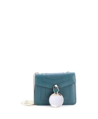 Pre-Owned Bvlgari Small Serpenti Forever Square Shoulder Bag Leather