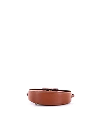 Pre-Owned Celine Cuir Triomphe Besace Flap Bag Leather
