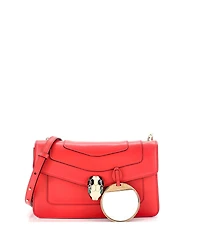 Pre-Owned Bvlgari Small Serpenti Crossbody Bag Leather