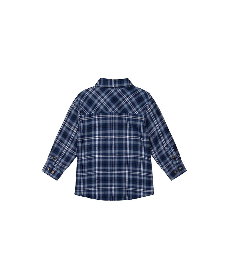 Deux par Little Boys (6-8) Plaid Shirt