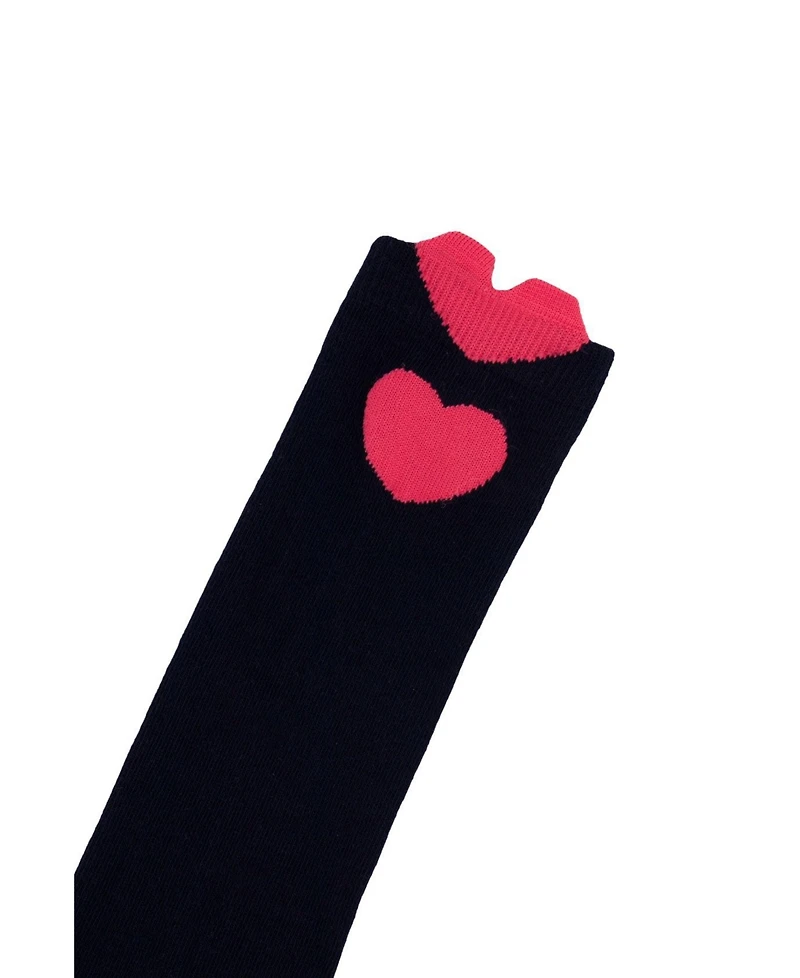 Deux par Deux Toddler Girl Socks ( ( size 3,4 ) 3 Pairs