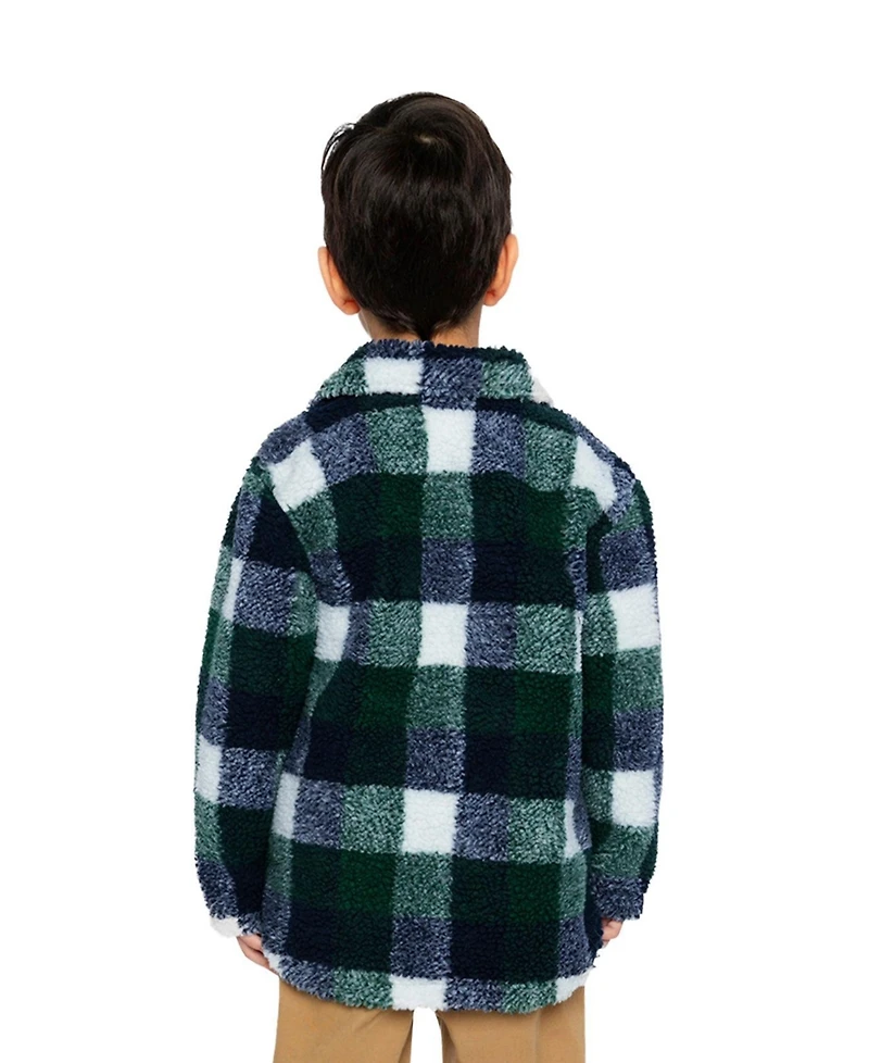 Deux par Little and Big Boy's (6-12) Zipped Overshirt