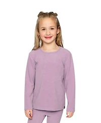 Deux par Toddler Girl (2T-5T) Brushed Rib Crew Neck Top