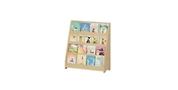 flynama 4-Tier Kids Bookshelf Display Shelf for Bedroom and Playroom