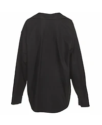 Pre-Owned Balenciaga Women's Oversized Logo Popover Shirt