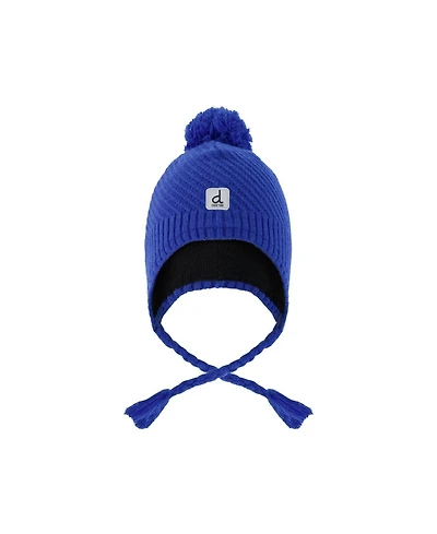 Deux par Deux Little and Big Boy 5-16Y Winter Peruvian Knit Hat with Pompom