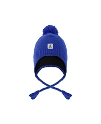 Deux par Deux Little and Big Boy 5-16Y Winter Peruvian Knit Hat with Pompom
