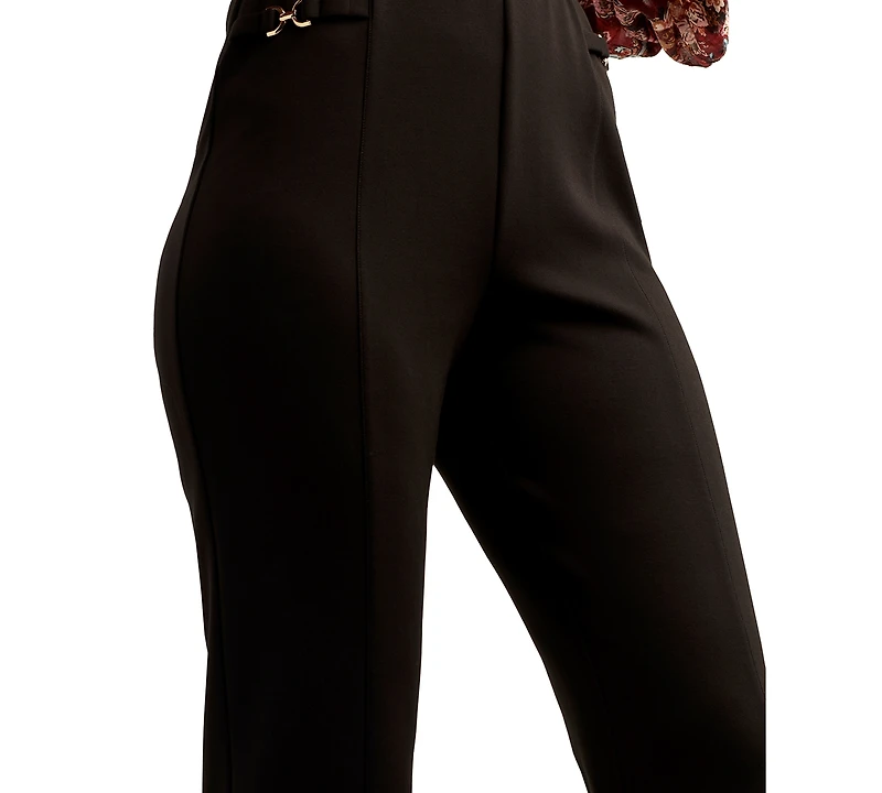 Bcx Juniors' Mid-Rise Flare Pull-On Pants