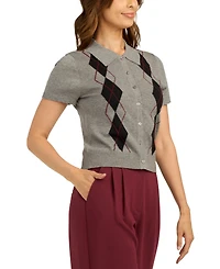 Bcx Juniors' Button-Front Sweater Cardigan