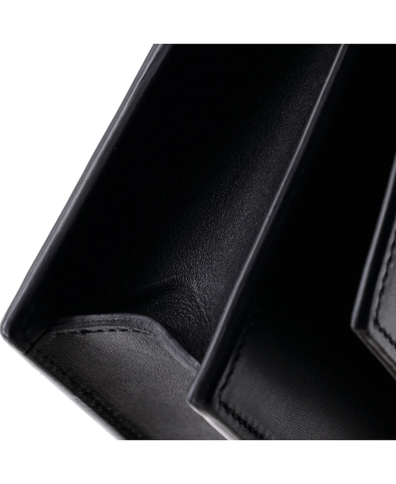 Pre-Owned Saint Laurent Classic Monogram Tassel Chain Wallet Leather