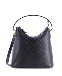 Pre-Owned Gucci Linea A Hobo Guccissima Leather