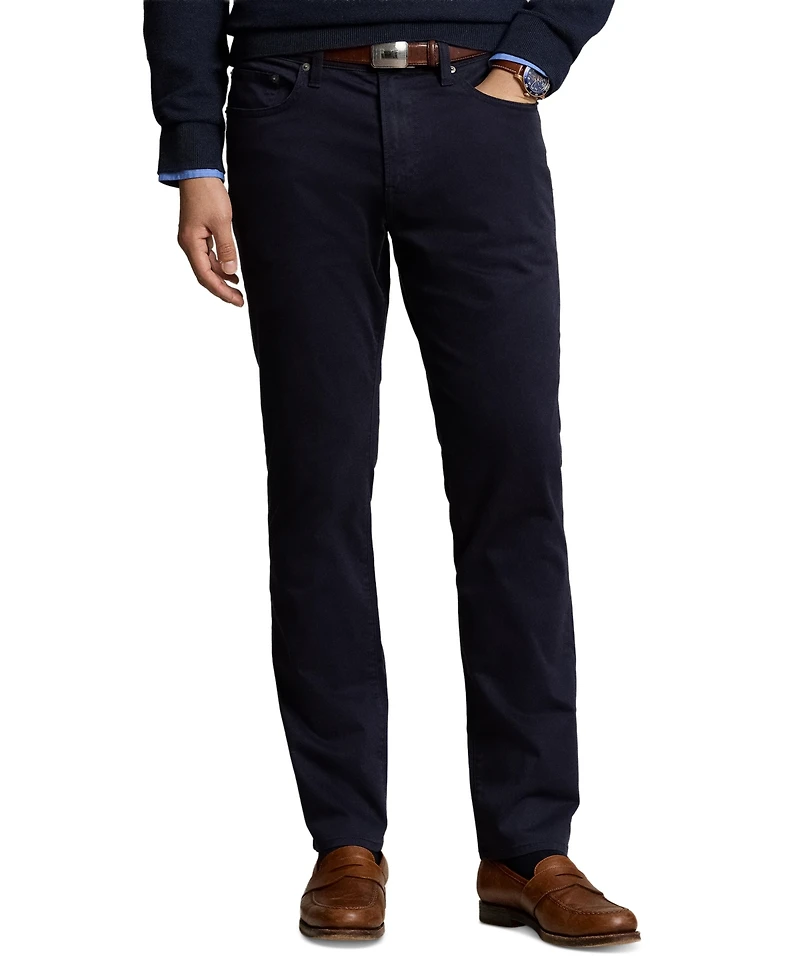 Polo Ralph Lauren Men's Varick Slim Straight Stretch Sateen Pants