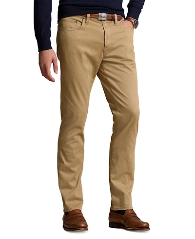 Polo Ralph Lauren Men's Varick Slim Straight Stretch Sateen Pants