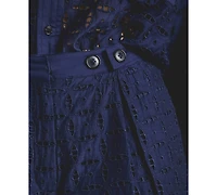 Derek Lam 10 Crosby Women's Mid-Rise Boswell Eyelet Shorts